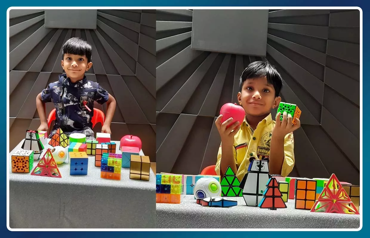 FASTEST TO SOLVE 20 DIFFERENT RUBIK’S CUBES