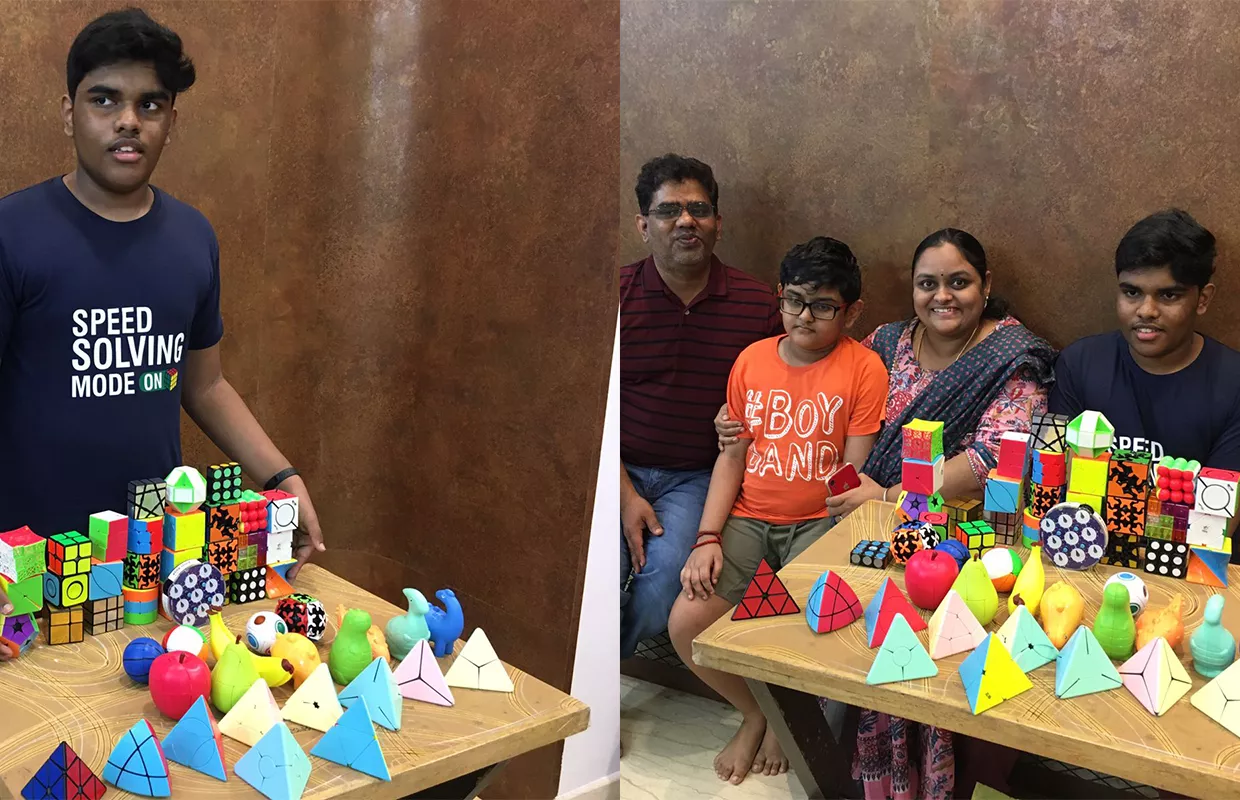 FASTEST TO SOLVE 50 RUBIK’S CUBES (TEENAGER)