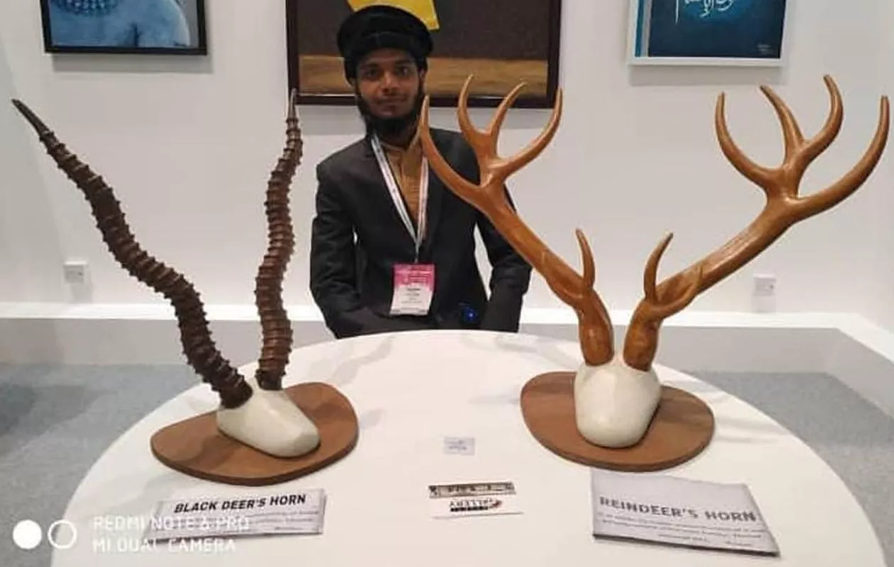 LARGEST COLLECTION OF ARTWORK FROM WASTE MATERIALS