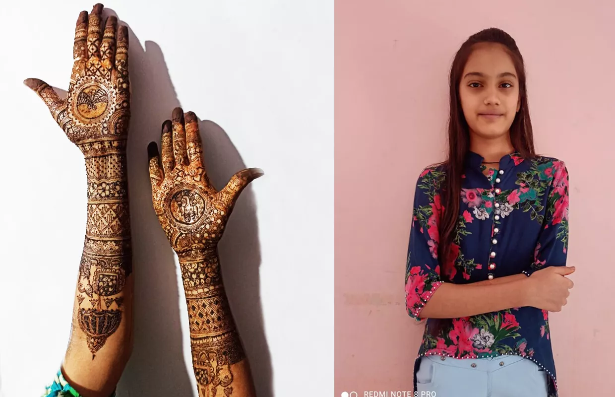 YOUNGEST MEHNDI ARTIST (FEMALE)