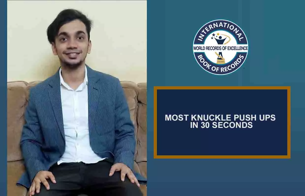 MOST KNUCKLE PUSH UPS IN 30 SECONDS