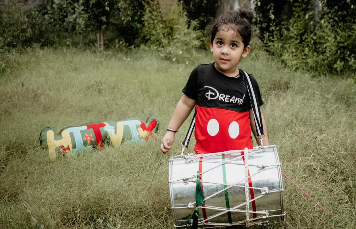 YOUNGEST DHOL PLAYER