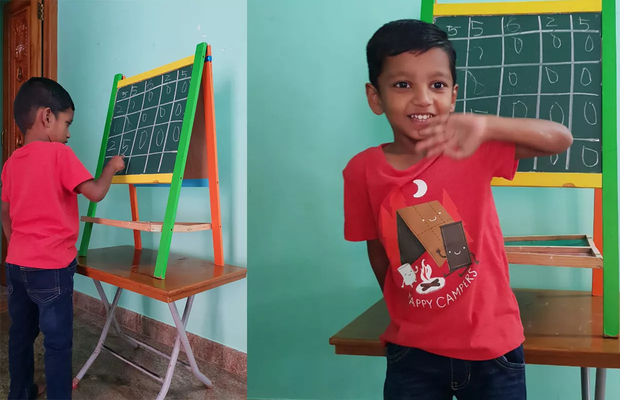 YOUNGEST TO WRITE MAXIMUM FIVE DIGITS NUMBERS