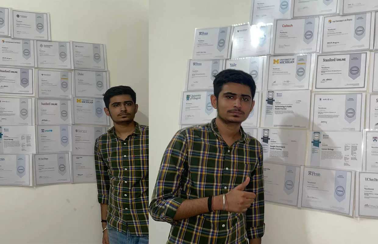 MOST NUMBER OF INTERNATIONAL COURSES COMPLETED IN ONE MONTH (TEENAGER)