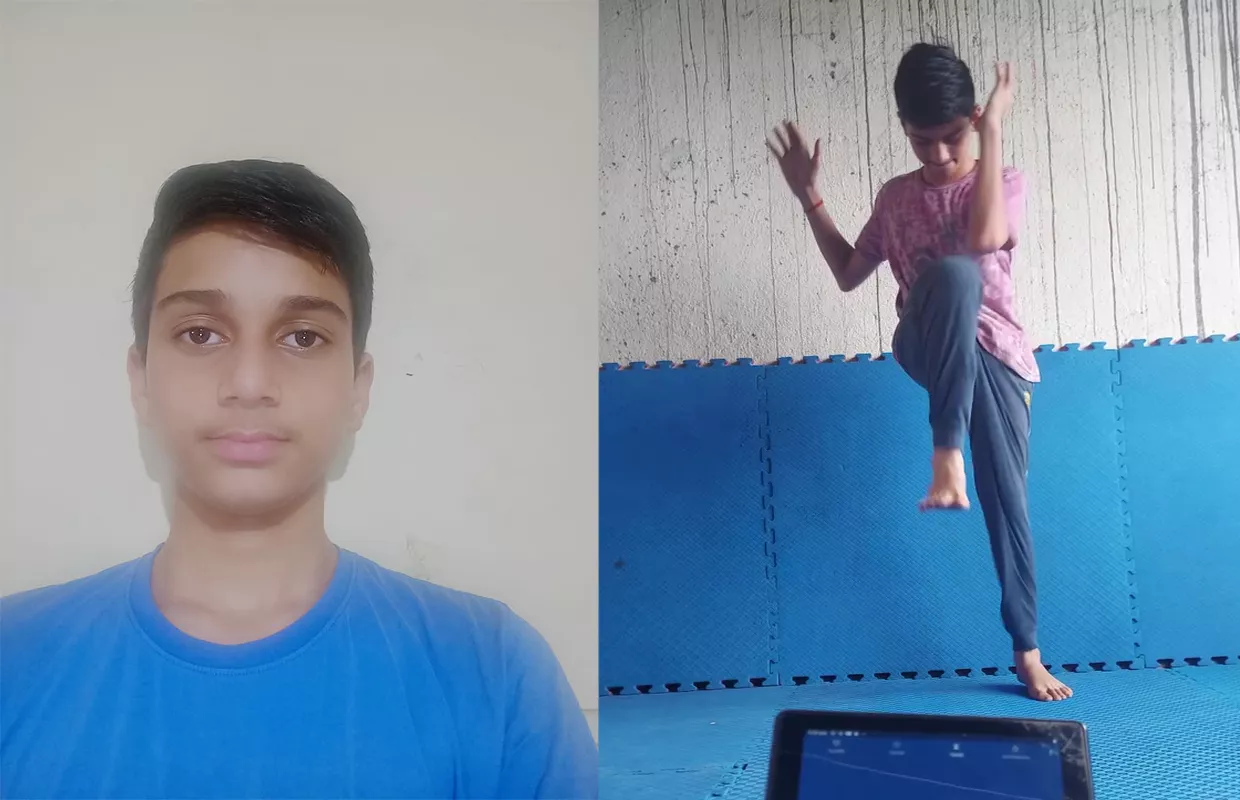 MAXIMUM STANDING BICYCLE CRUNCHES IN ONE MINUTE (TEENAGER)