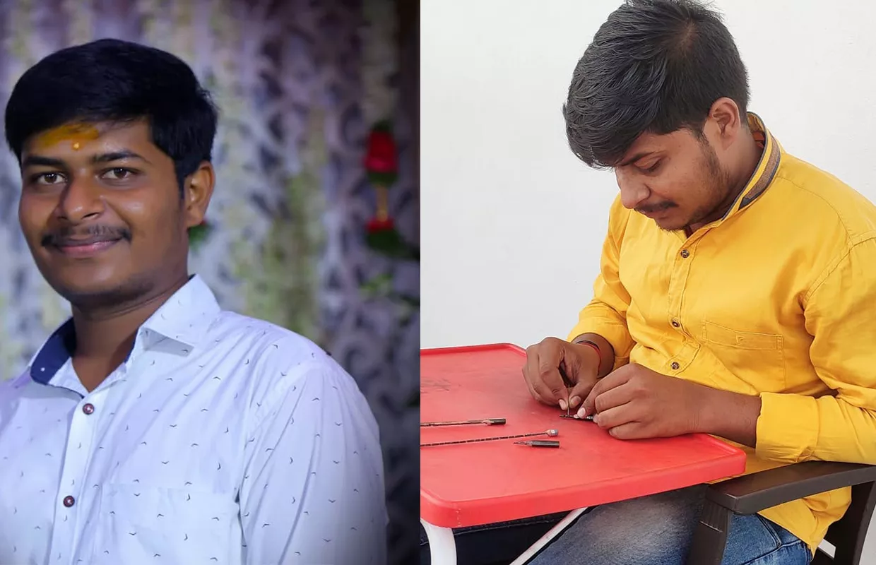 MOST LETTERS CARVED ON SINGLE PENCIL LEAD