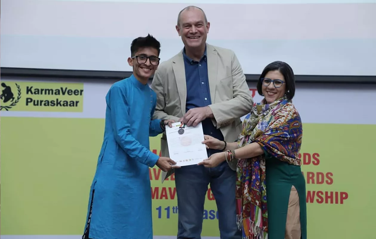 YOUNGEST UNITED NATIONS’ AWARDEE