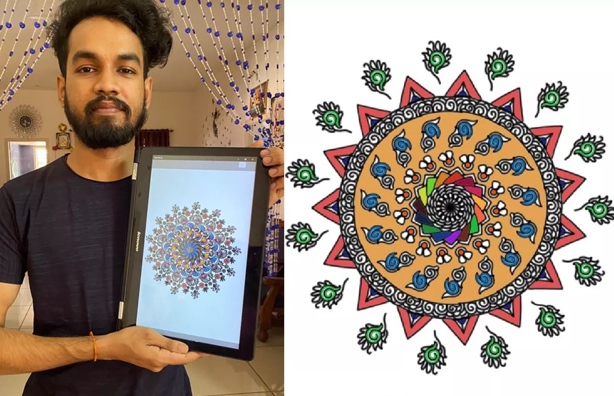 MAXIMUM NUMBER OF DIGITAL MANDALA ART DESIGNS MADE