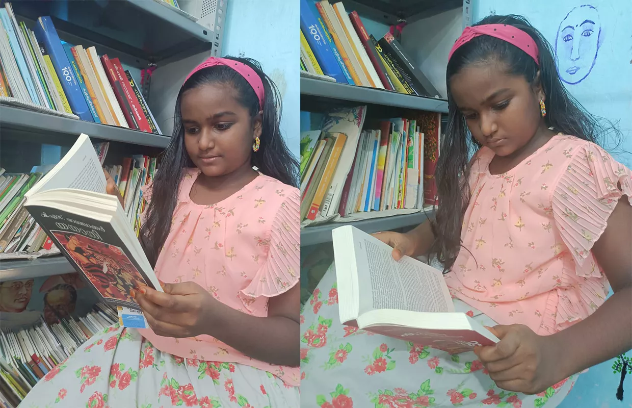 YOUNGEST TO READ MAXIMUM BOOKS IN MALAYALAM LANGUAGE IN ONE YEAR