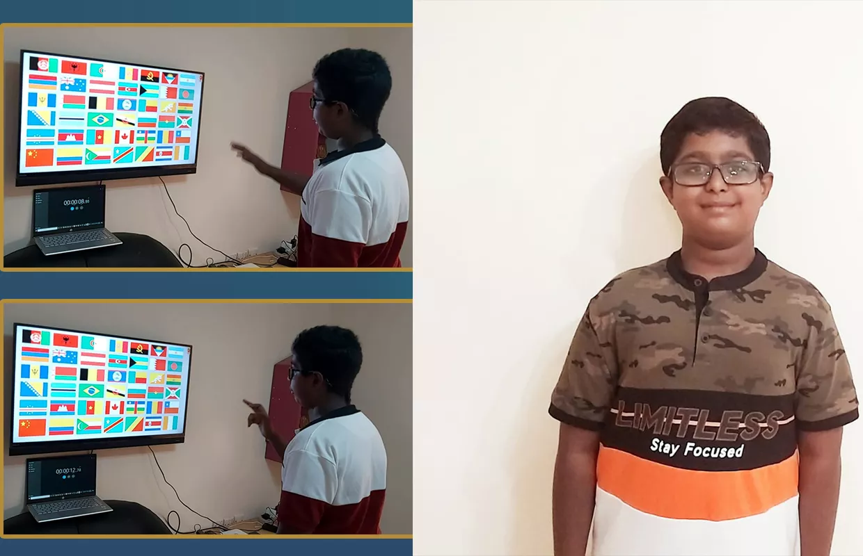 MOST FLAGS OF COUNTRIES IDENTIFIED IN ONE MINUTE