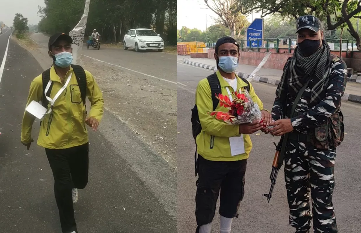 LONGEST DISTANCE TRAVELLED ON FOOT