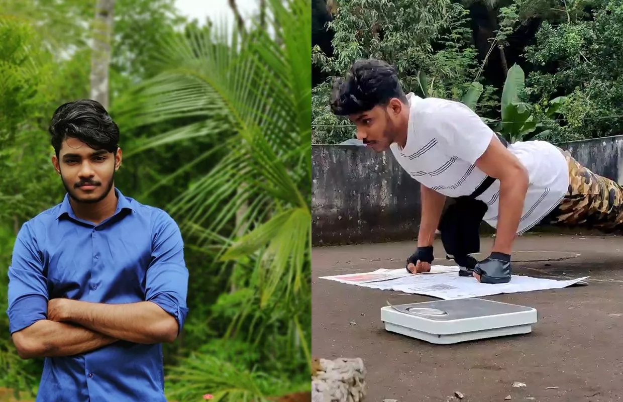 MOST KNUCKLE PUSH-UPS CARRYING WEIGHT ON BACK IN 30 SECONDS