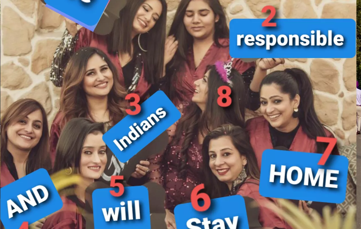 MOST PEOPLE EXHIBIT AWARENESS MESSAGE FOR COVID-19  (MULTIPLE LOCATIONS)