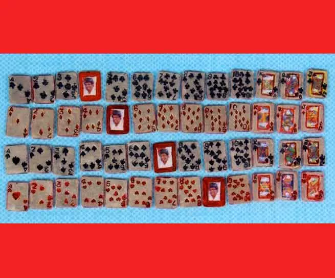 SMALLEST PLAYING CARDS SET