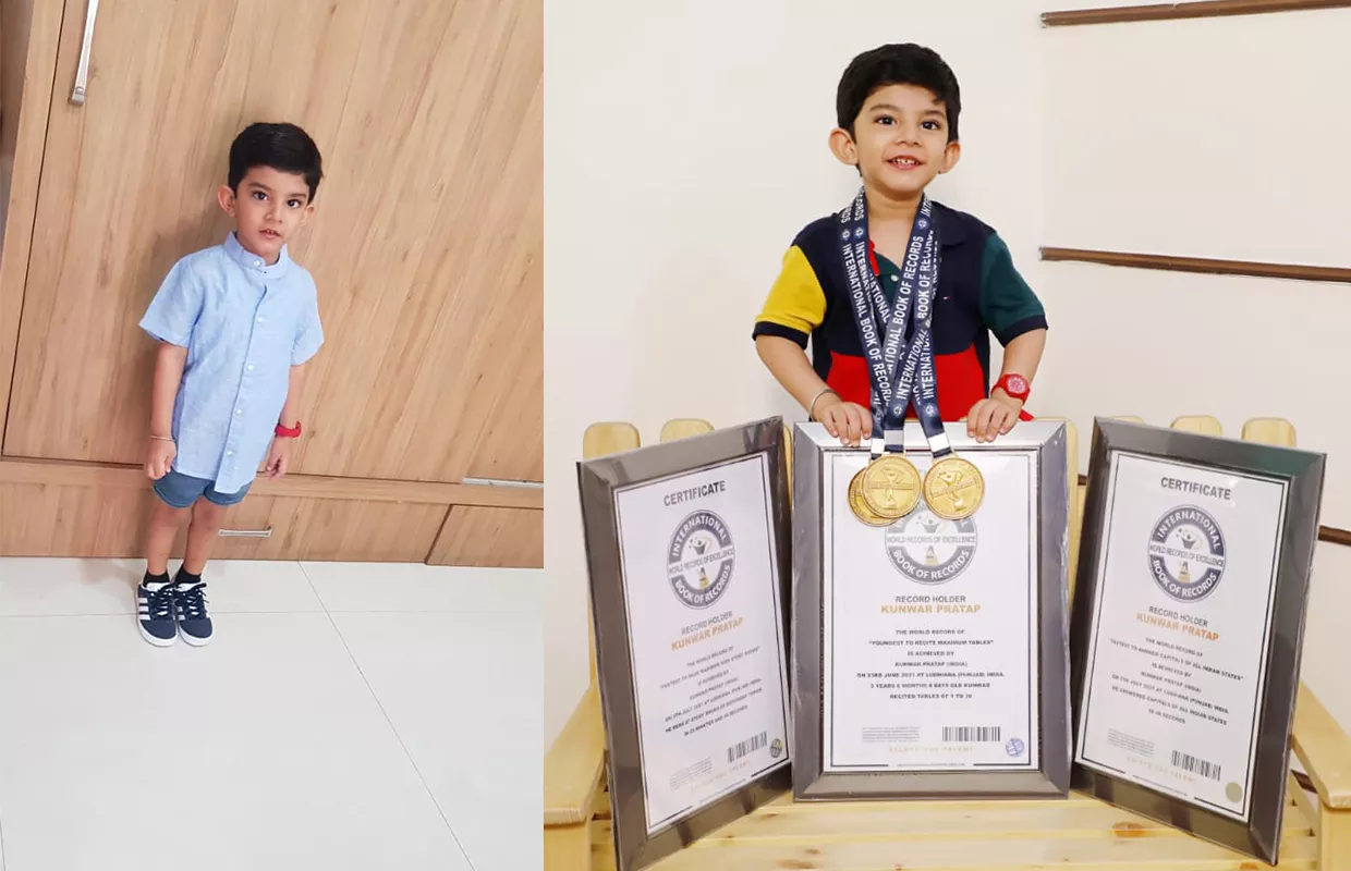 YOUNGEST TO RECITE NAMES OF ALL PRESIDENTS OF INDIA IN SERIAL ORDER