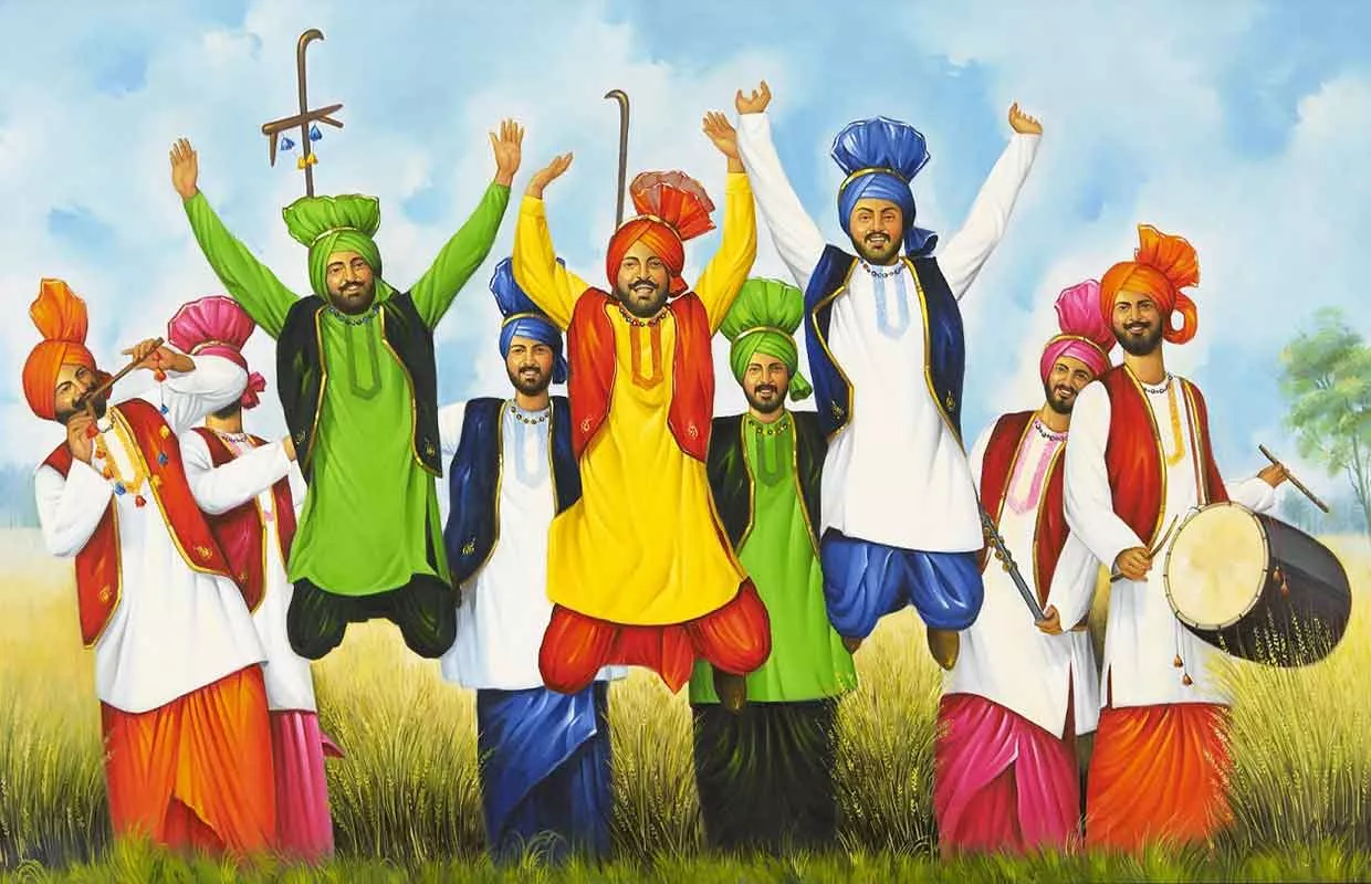 LONGEST PUNJABI FOLK DANCE LUDDI