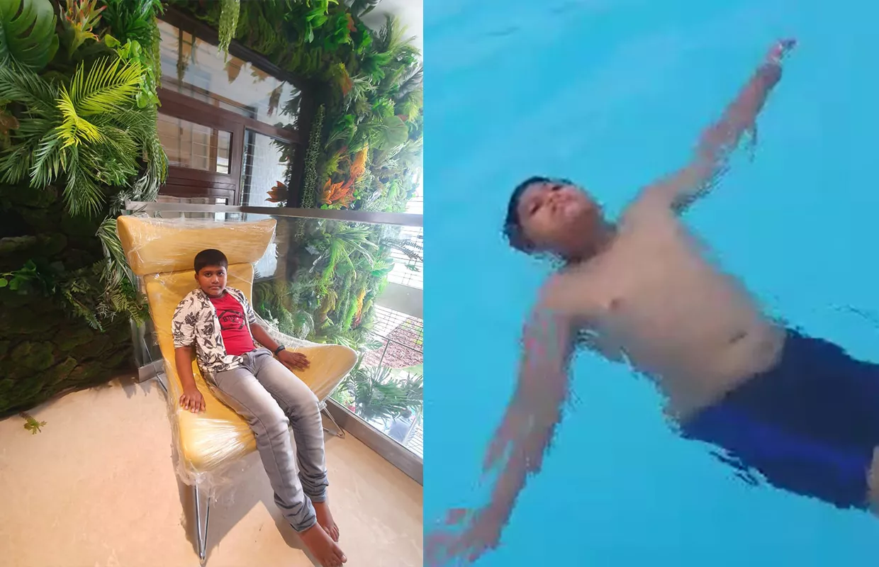 YOUNGEST TO FLOAT ON WATER FOR LONG TIME