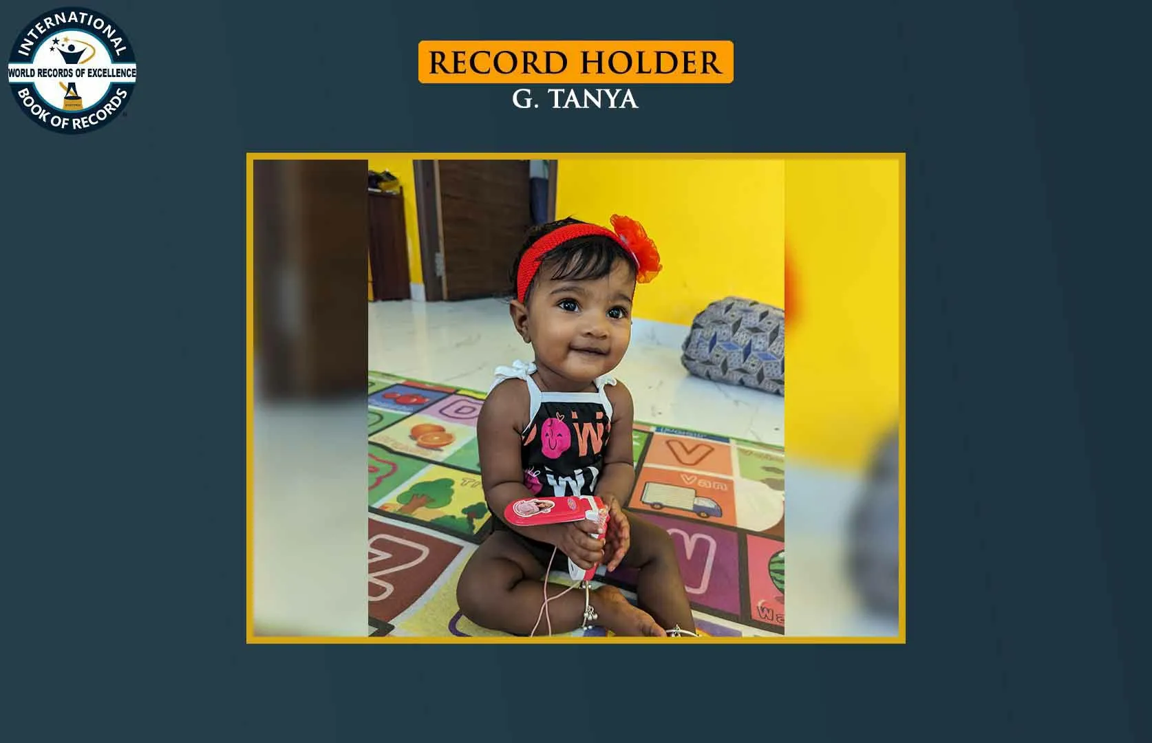 FASTEST TO IDENTIFY 15 RANDOM FLASHCARDS BY AN INFANT