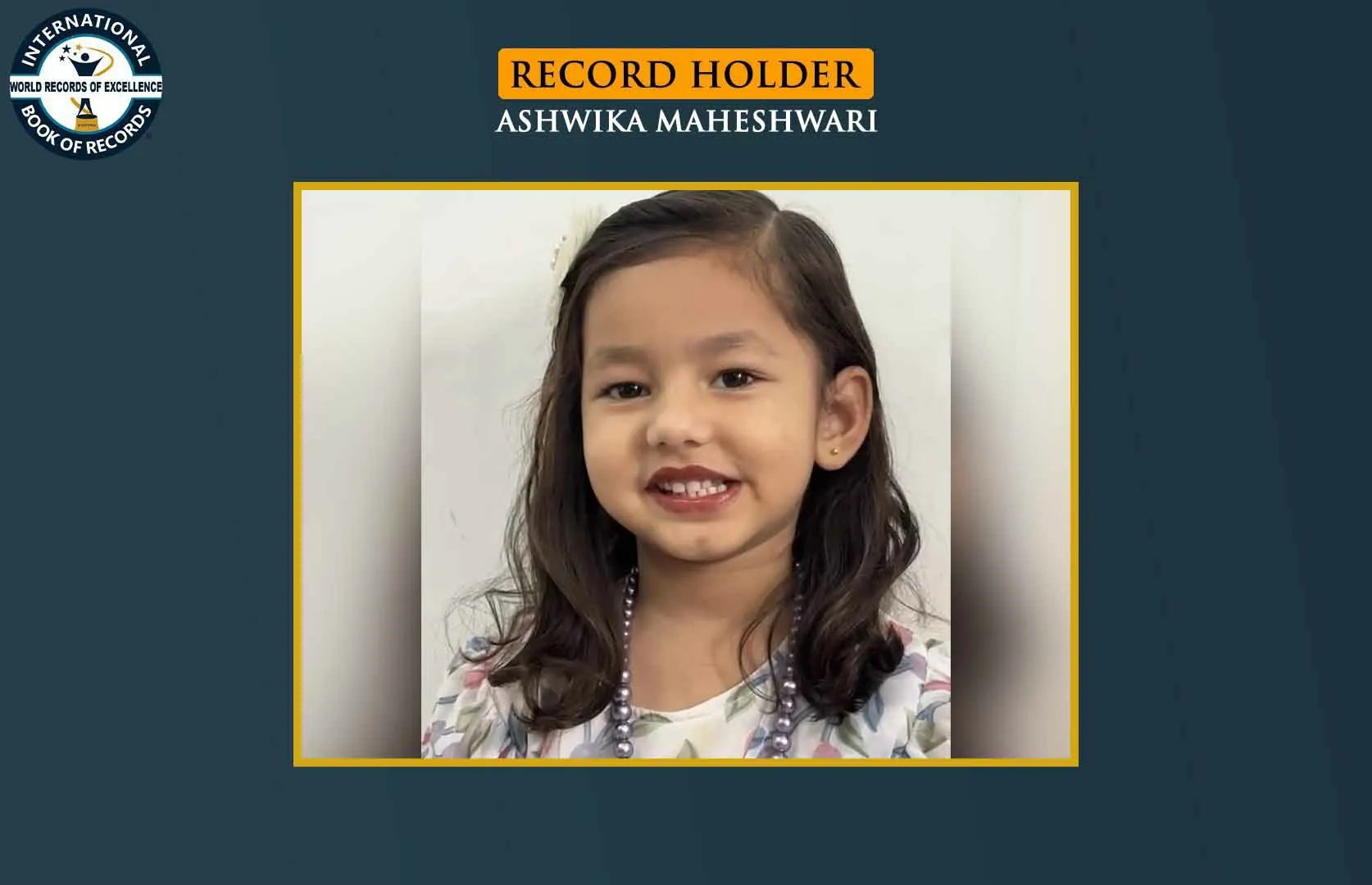 YOUNGEST TO RECITE SHREE RAM STUTI IN SHORT TIME