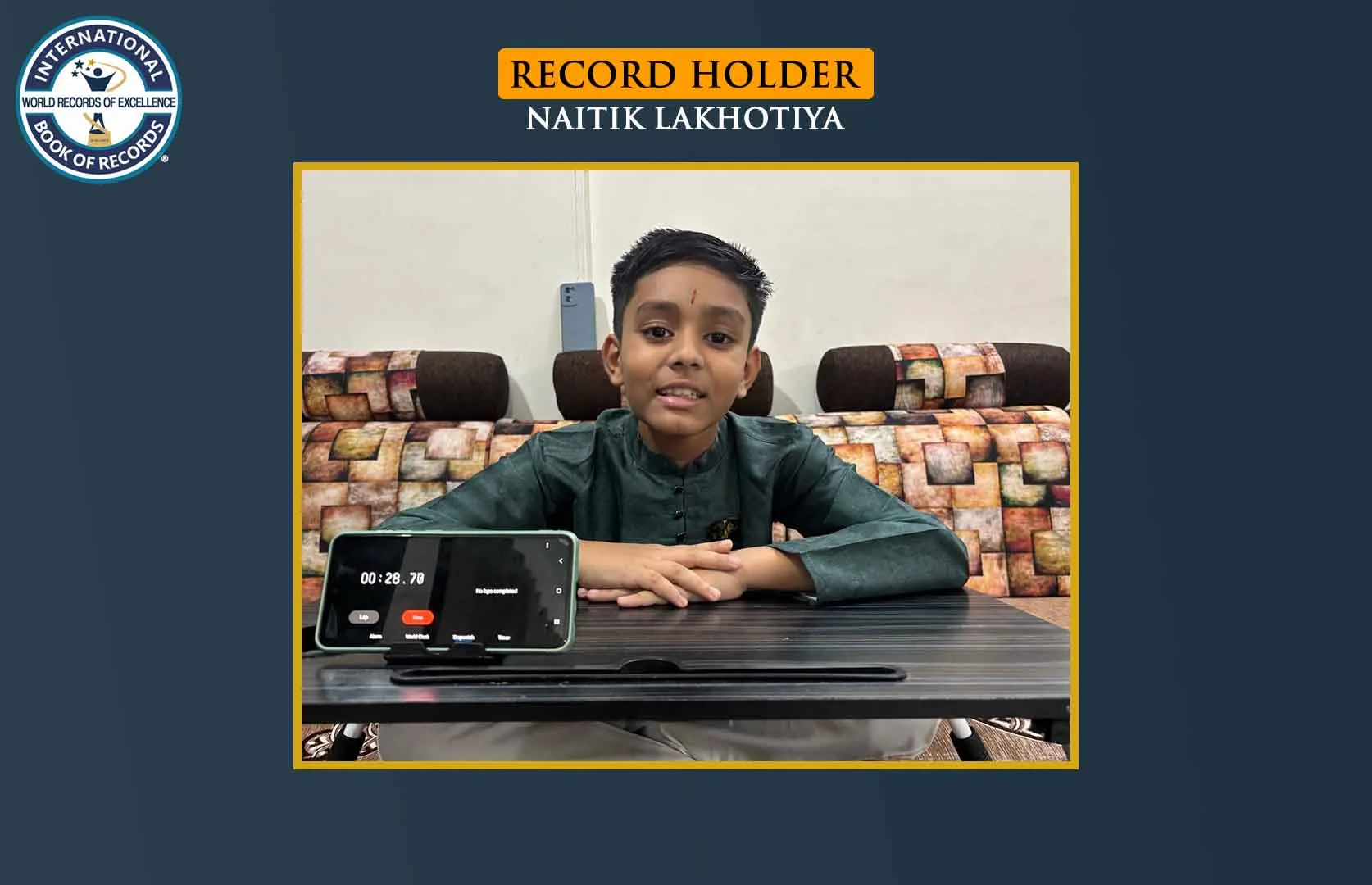 FASTEST TO RECITE SHIV RUDRASHTAKAM STOTRAM (KID)