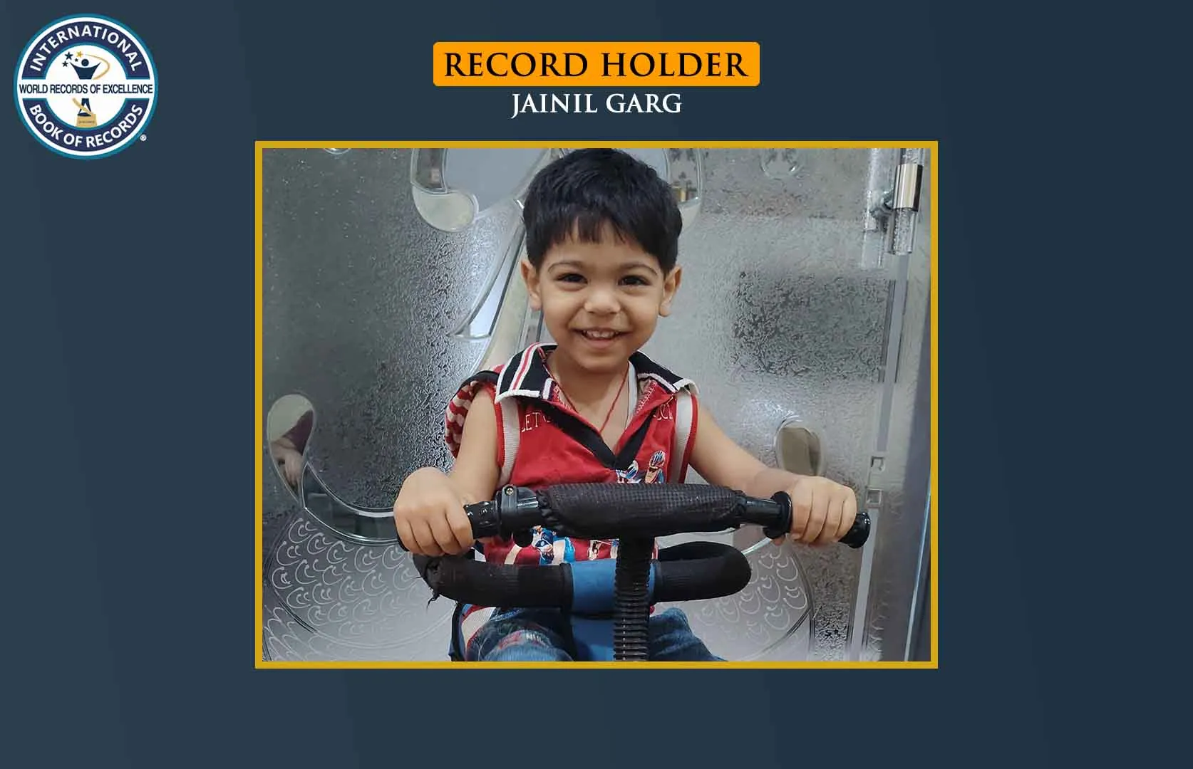 MAXIMUM DISTANCE COVERED ON A THREE-WHEELED PEDDLER CYCLE (TODDLER)