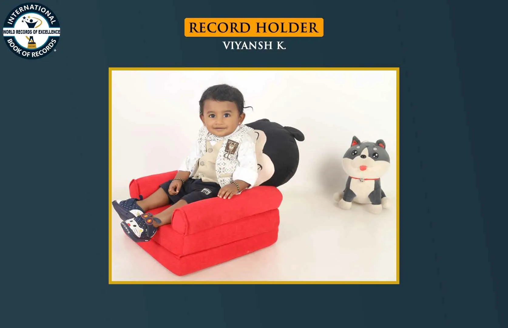 FASTEST TO CLIMB 15 STAIR STEPS BY AN INFANT