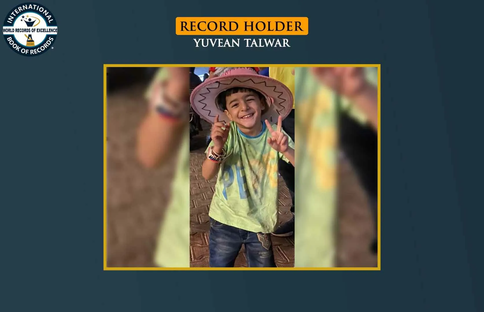 FASTEST TO IDENTIFY FLAGS OF 60 COUNTRIES AND RECITE THEIR NAMES (KID)