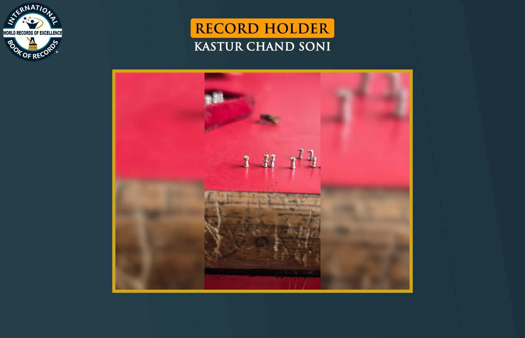 SMALLEST HANDMADE CHESSBOARD WITH CHESS PIECES