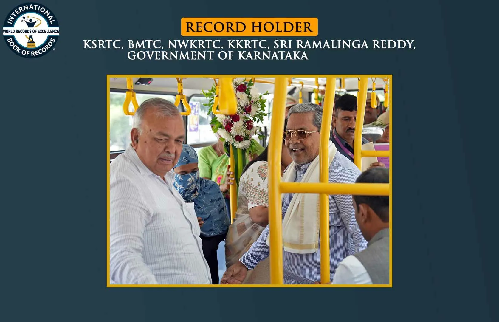 HIGHEST NUMBER OF BUS RIDES WOMEN AVAILED FREE TRAVEL SCHEME IN KARNATAKA (MASS)