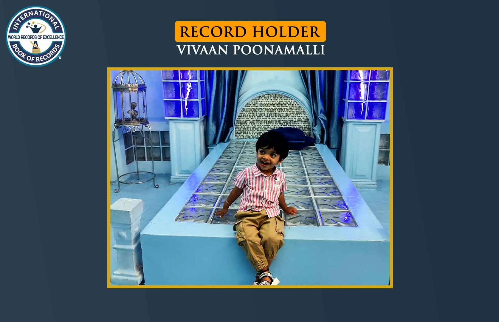 YOUNGEST TO IDENTIFY MAXIMUM FLAGS AND RECITE THEIR NAMES