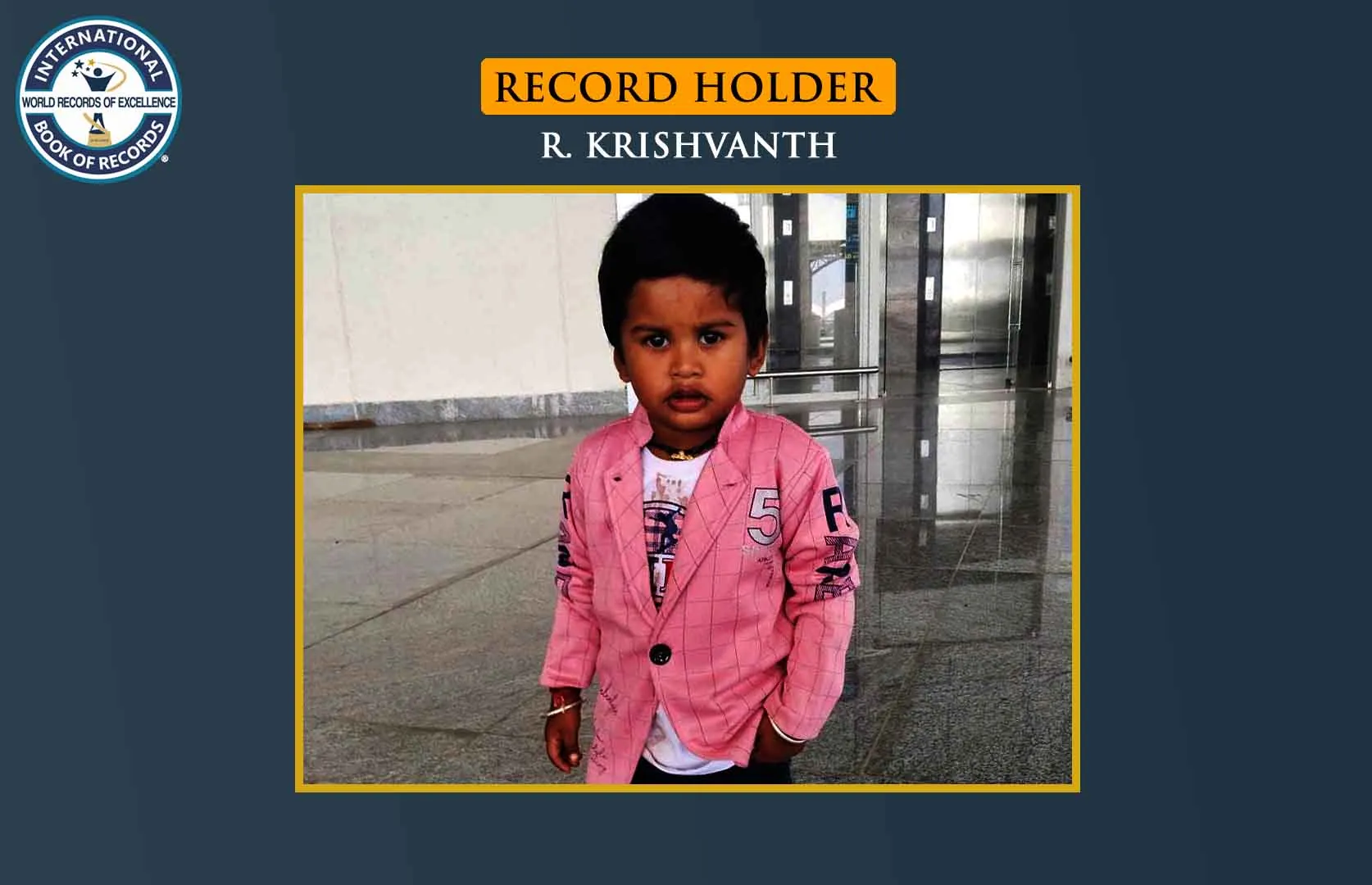 LONGEST TIME TO BALANCE ON A THREE-WHEELED PEDDLER CYCLE (TODDLER)