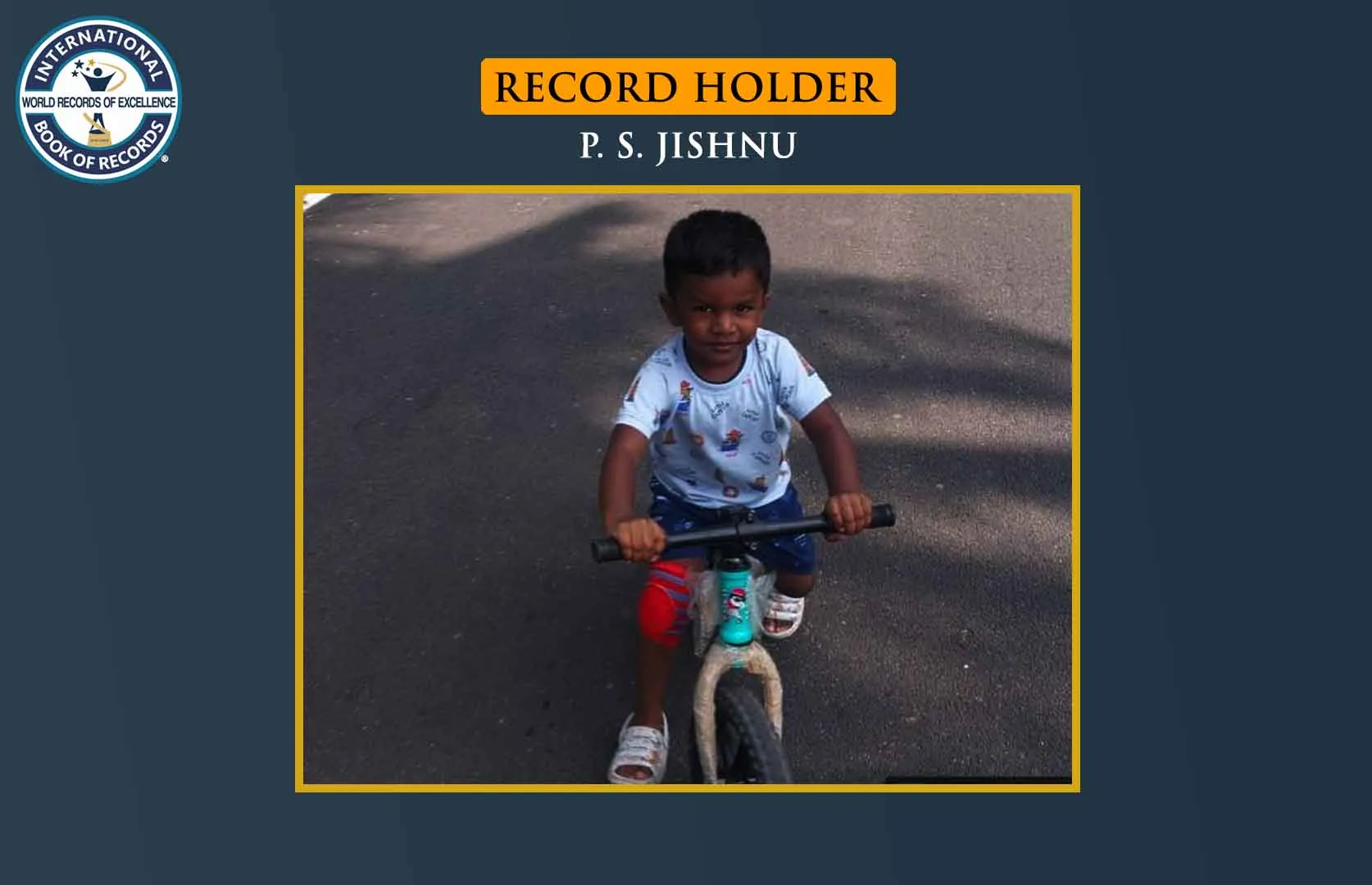 FASTEST TO COVER 1000 METERS ON A BALANCE BICYCLE (TODDLER)