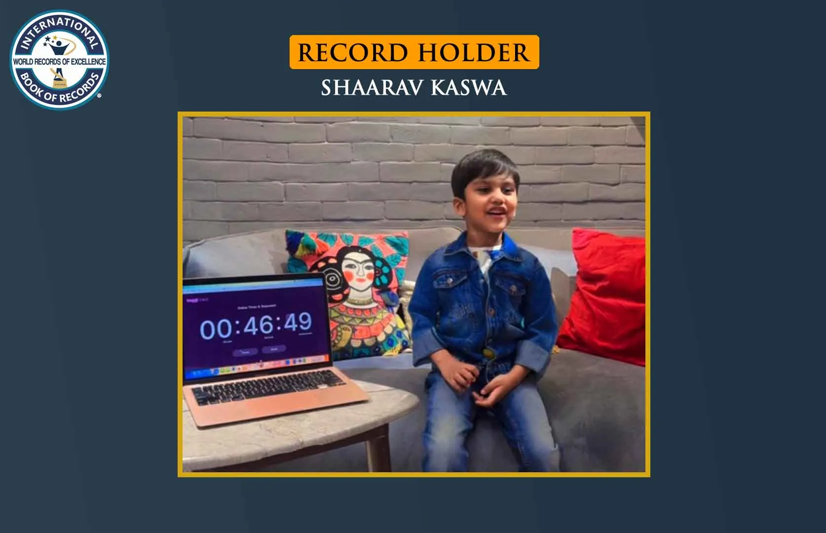 FASTEST TO RECITE LARGE NUMBER NAMES FROM ONE TO GOOGOLPLEX (PRESCHOOLER)