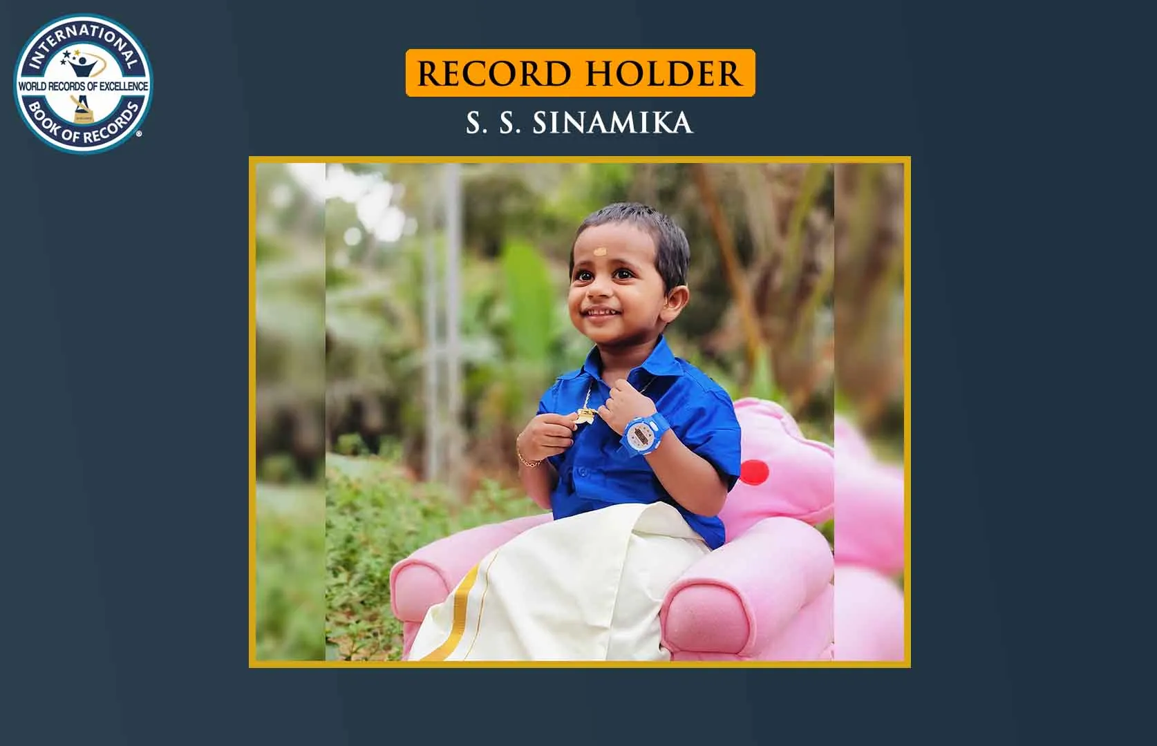 MOST STAIR STEPS CLIMBED WITH HUMAN SUPPORT IN 5 MINUTES (TODDLER)