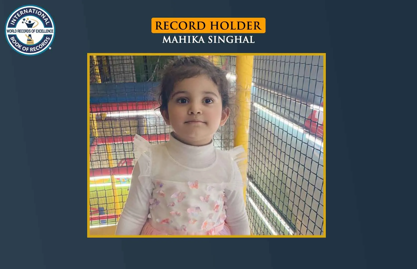 FASTEST TO RECITE ALL INDIAN STATES BY A PRESCHOOLER