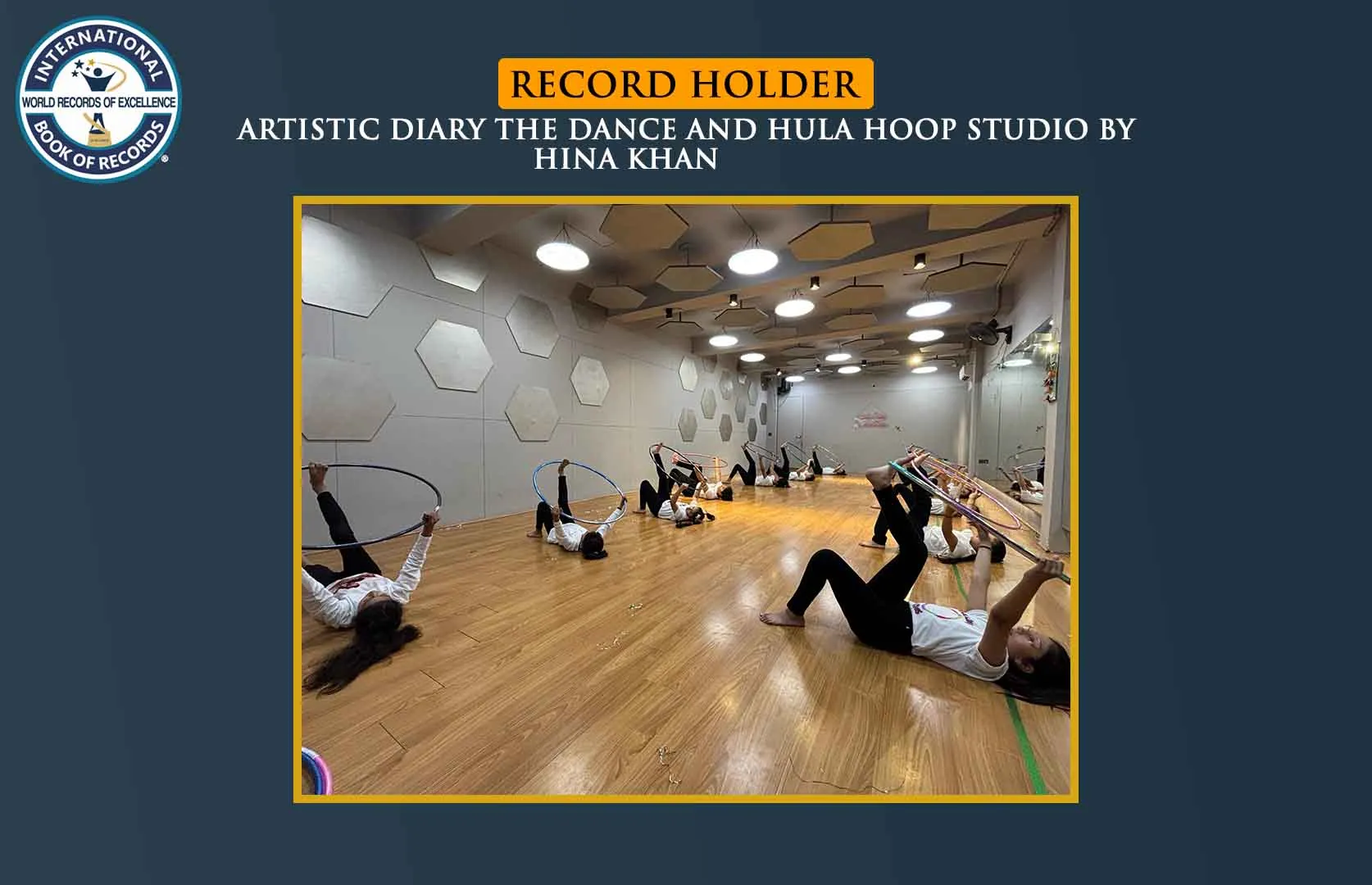 MOST SINGLE-FOOT HULA HOOP ROTATIONS PERFORMED IN ONE MINUTE (GROUP)