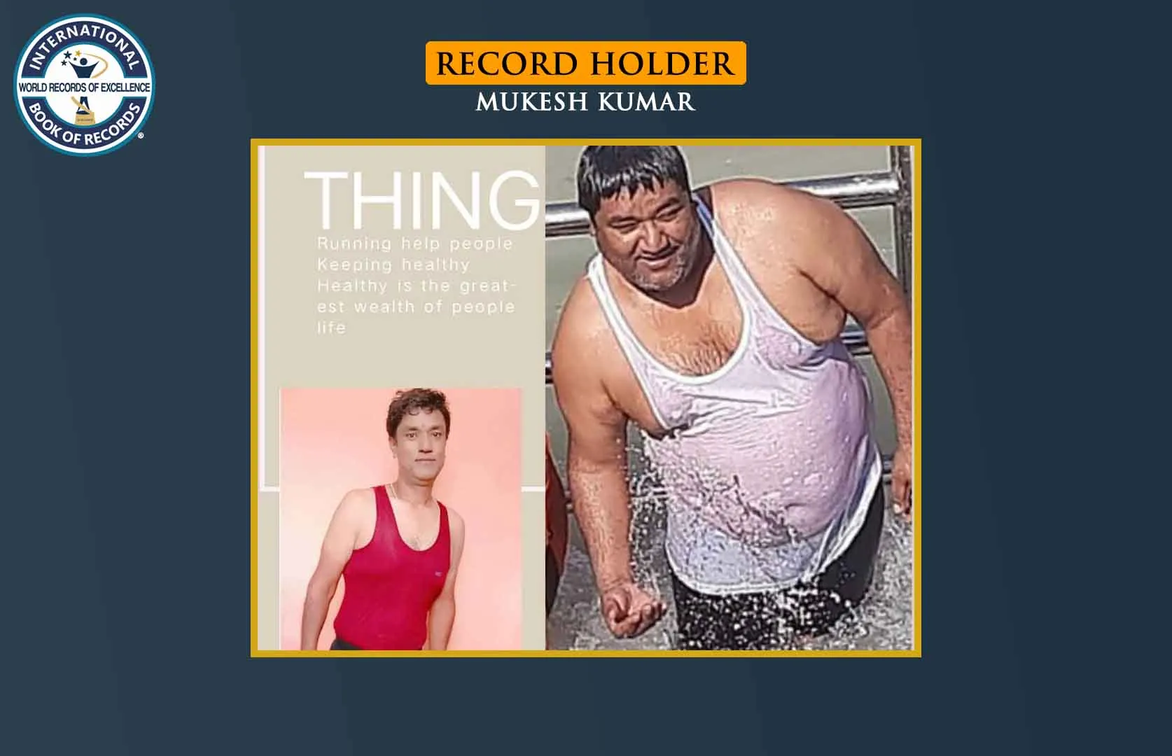 MAXIMUM WEIGHT REDUCED BY WALKING IN 11 MONTHS