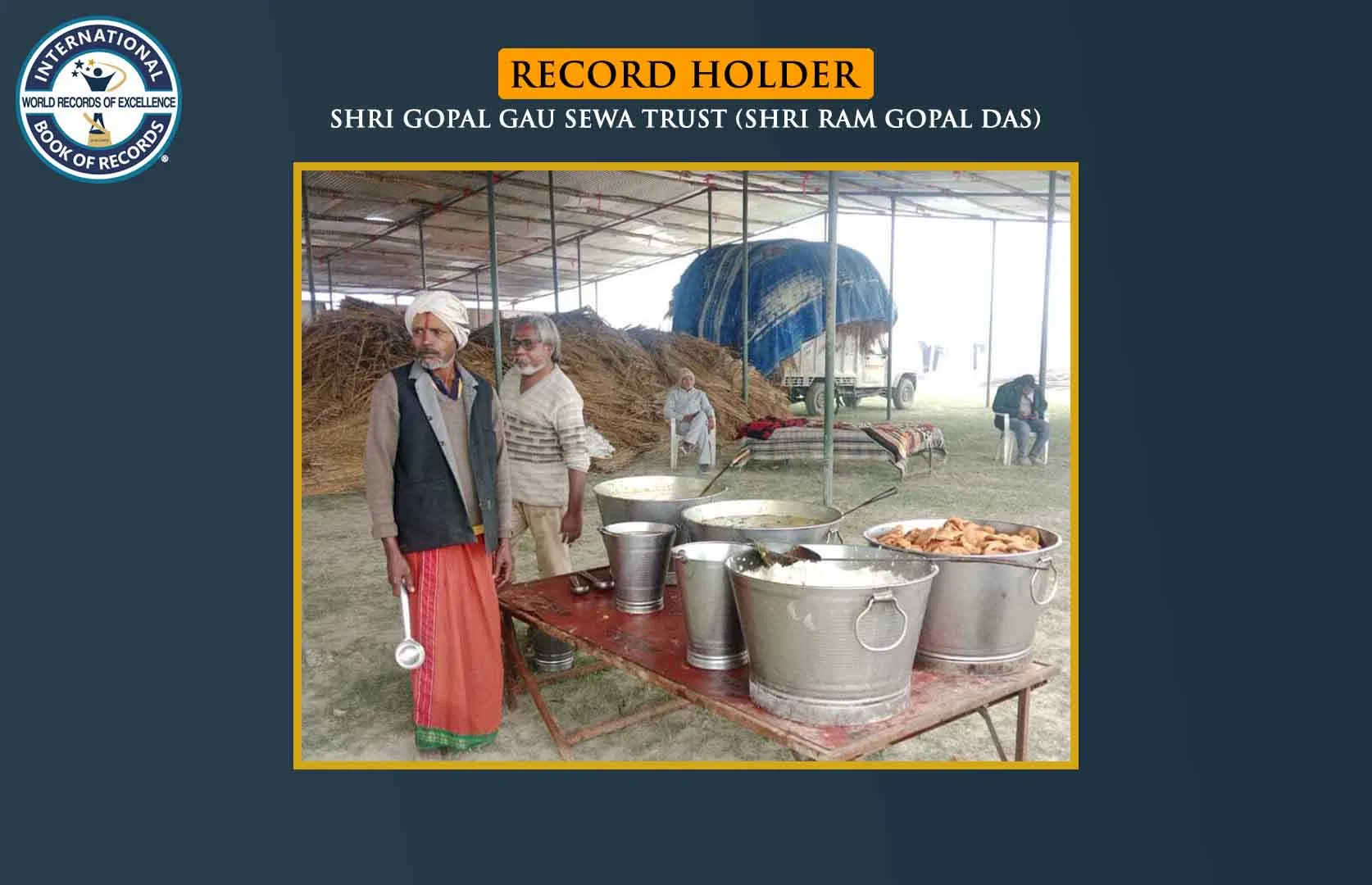 24-HOUR DISTRIBUTION OF FOOD FOR MAXIMUM DAYS AT MAHA KUMBH MELA (GROUP)