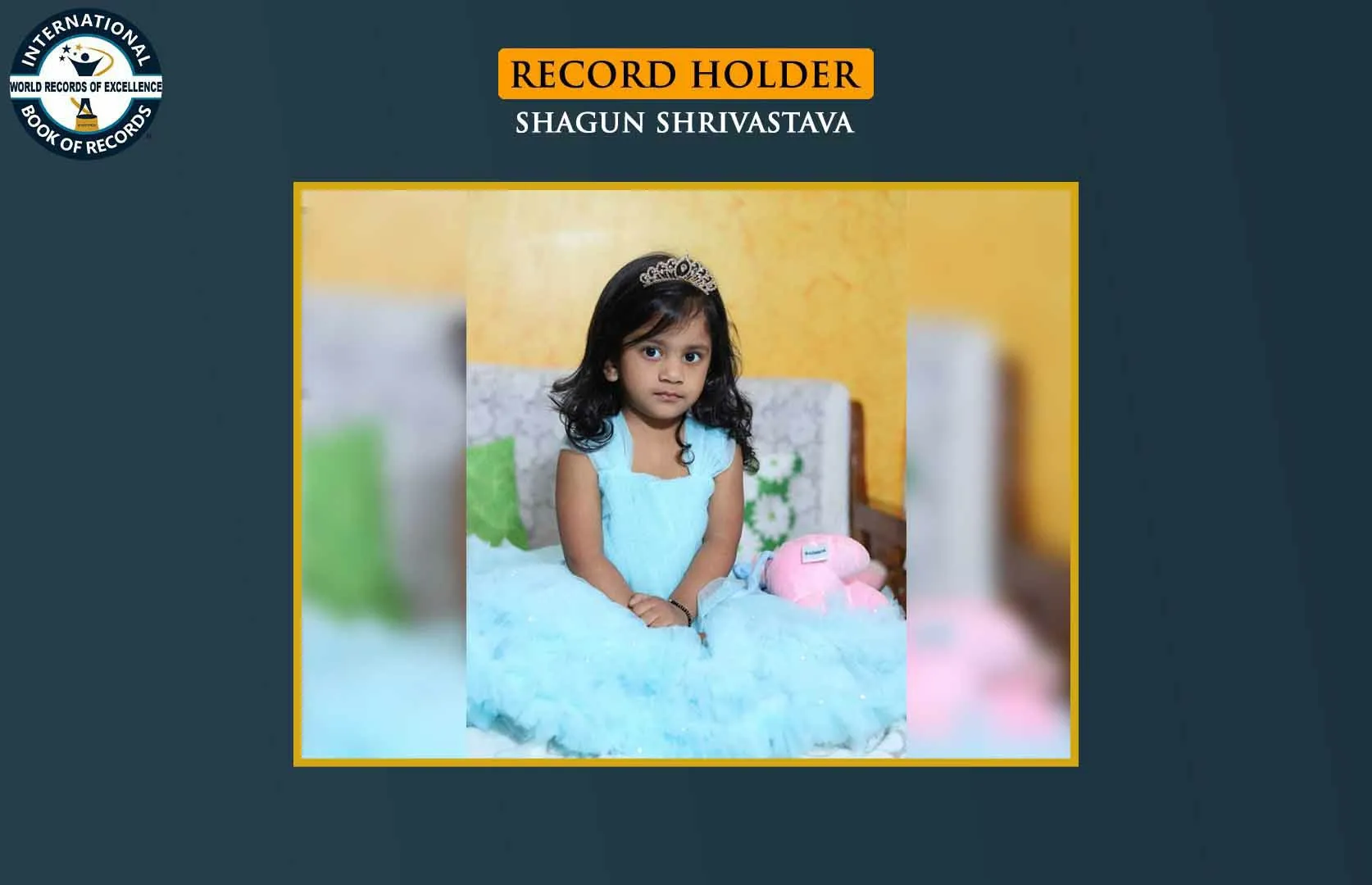 FASTEST RECITATION OF 1 TO 10 COUNTING BY A TODDLER