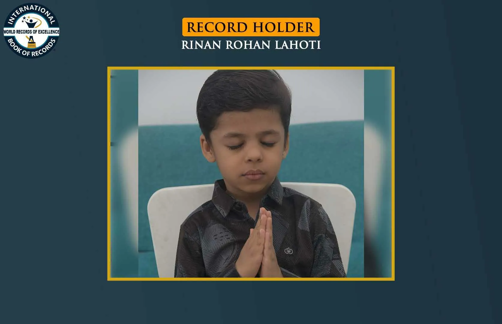 FASTEST RECITATION OF 12TH CHAPTER OF SHRIMAD BHAGAVAD GITA (PRESCHOOLER)