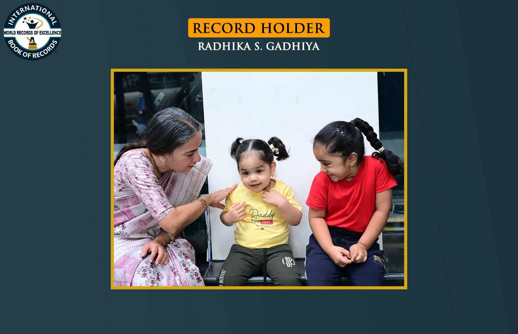 HEAVIEST CAR PUSHED AND COVERED MAXIMUM DISTANCE BY A GIRL (TODDLER)