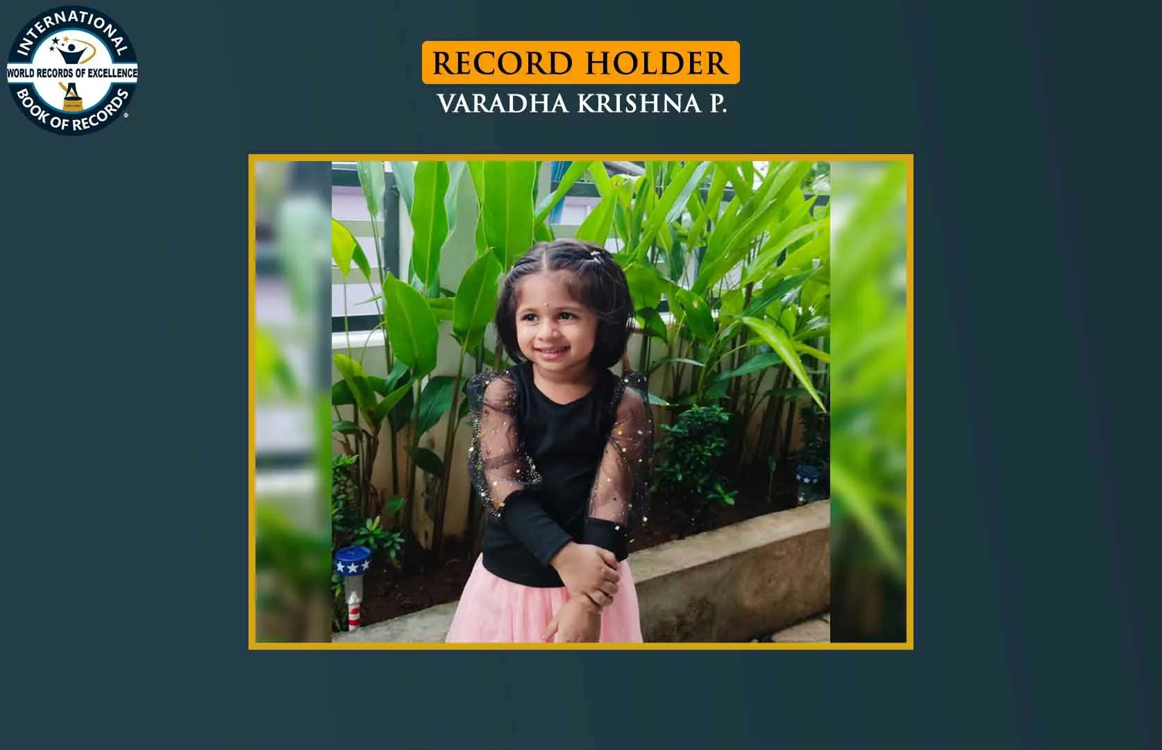 FASTEST TO IDENTIFY AND RECITE 100 WORLD FAMOUS PERSONALITIES (TODDLER)