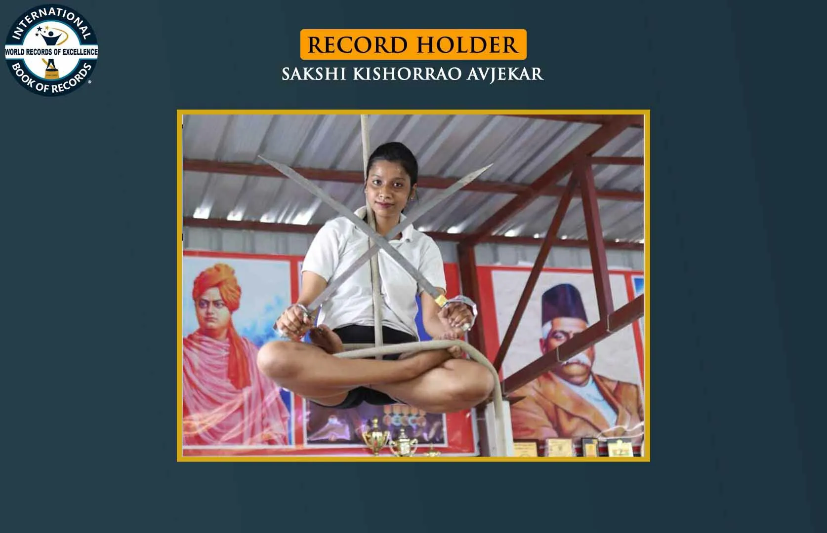 LONGEST TIME TO PERFORM ROPE MALLAKHAMB WHILE HOLDING SWORDS IN BOTH HANDS