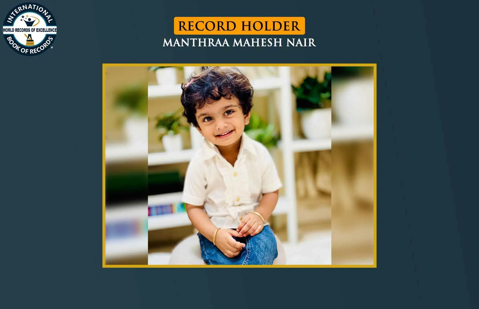 YOUNGEST TO ANSWER ALL INDIAN NATIONAL SYMBOLS IN A SHORT TIME