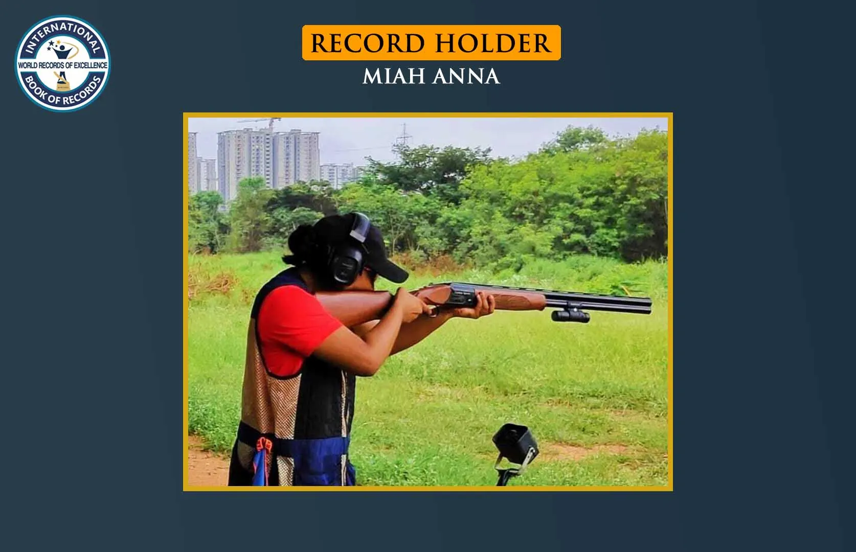 FASTEST TO FIRE 20 SHOTS WITH A 12-BORE SHOTGUN (TEENAGER)