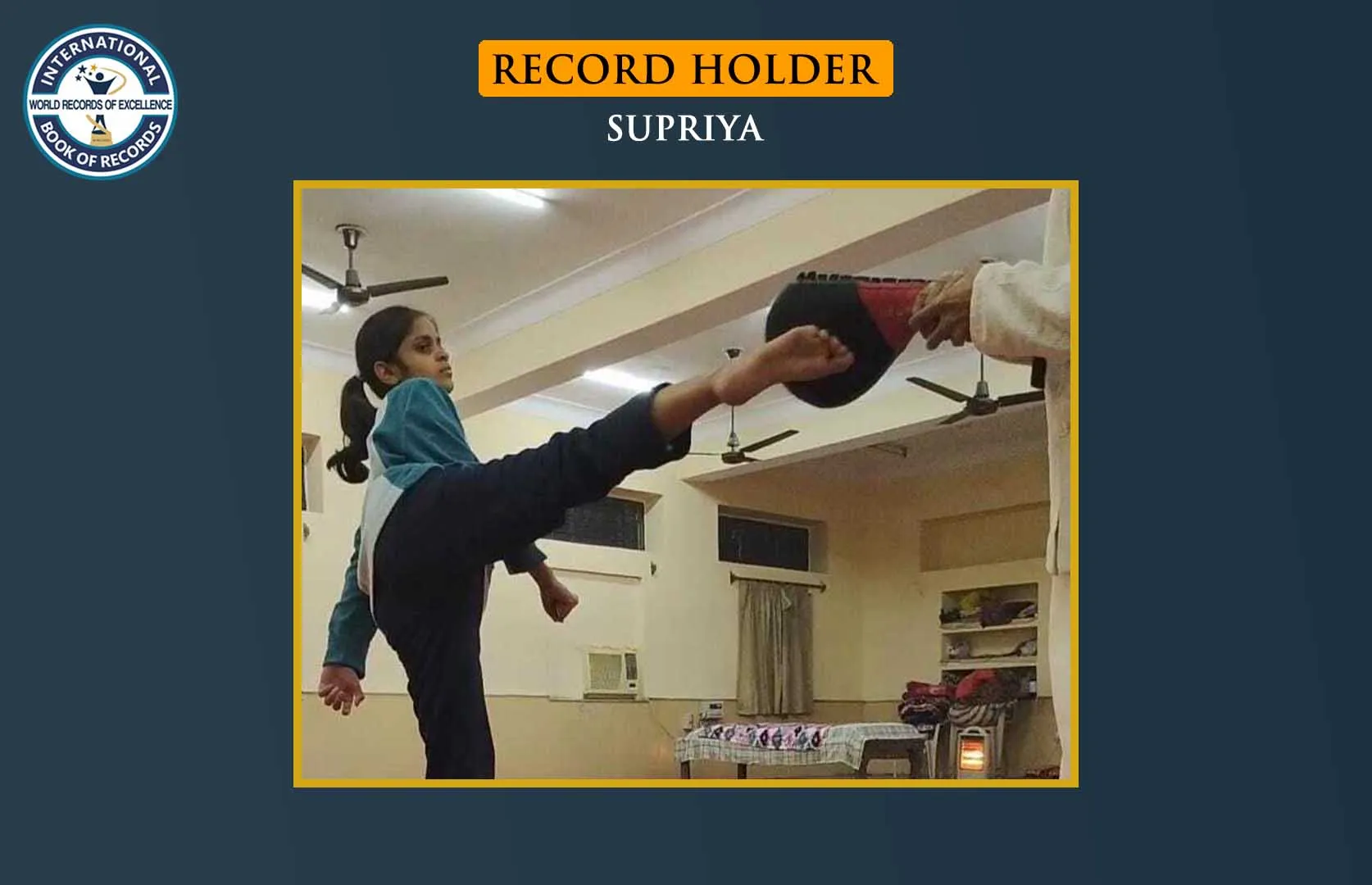 MOST SLAP KICKS WITH ONE LEG IN 30 SECONDS