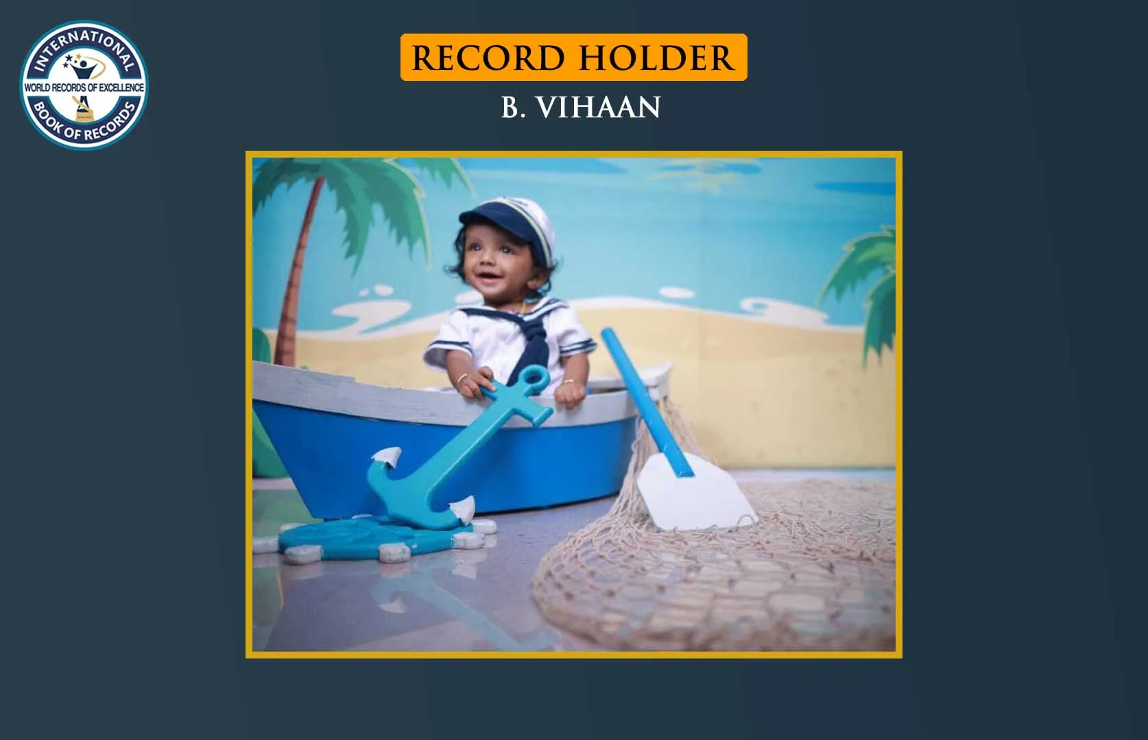 FASTEST TO CLIMB 15 STAIR STEPS BY AN INFANT