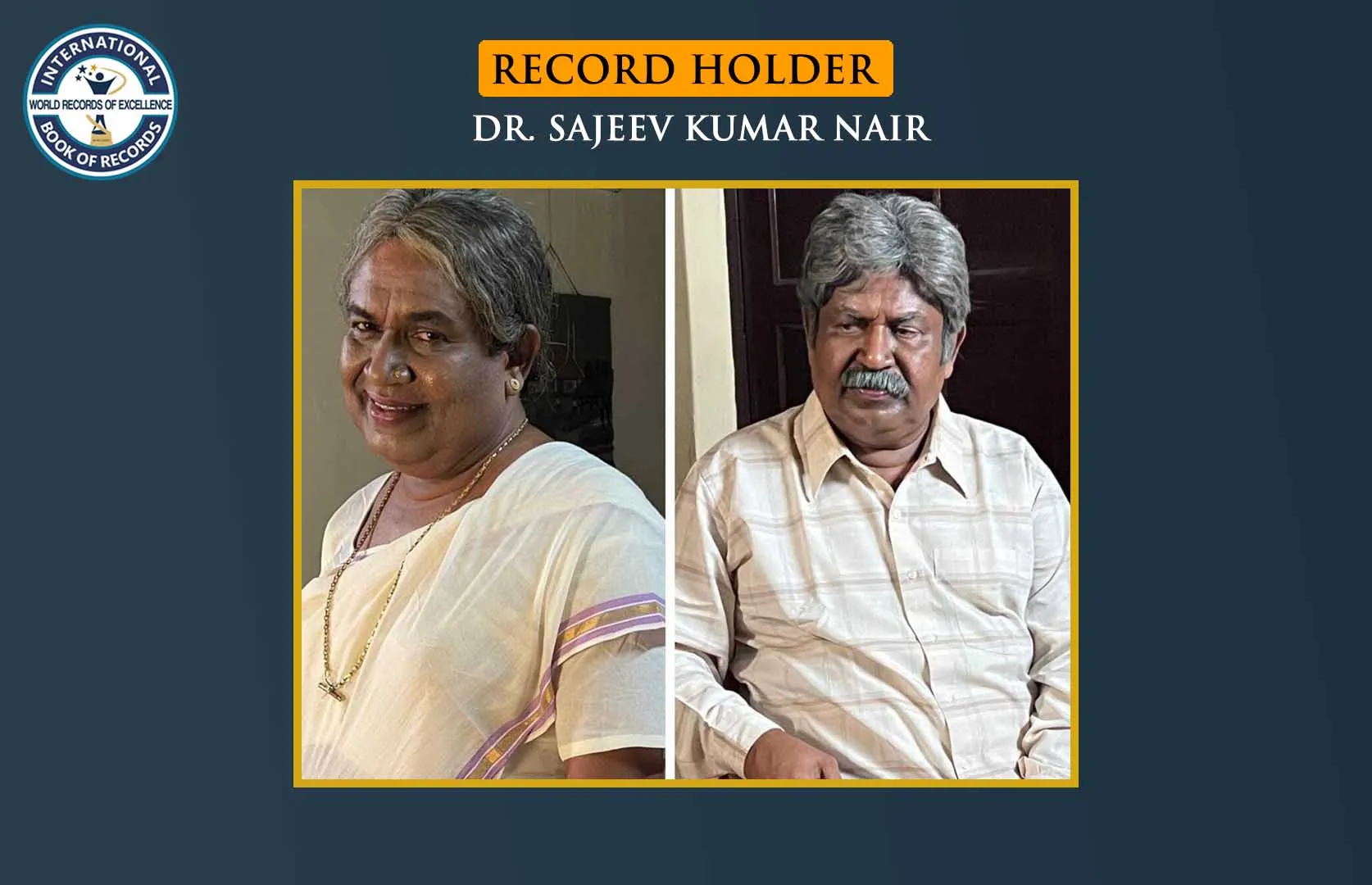 MOST ROLES PERFORMED BY AN INDIVIDUAL IN THE SHORTEST FILM DURATION