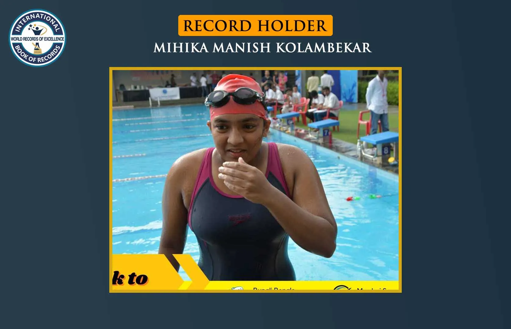 YOUNGEST TO COVER MAXIMUM DISTANCE IN D2D SWIMMING