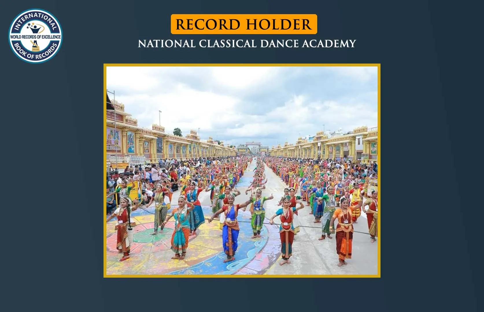 MAXIMUM NUMBER OF ARTISTS PERFORMED NAMA RAMAYANAM DANCE (MASS)